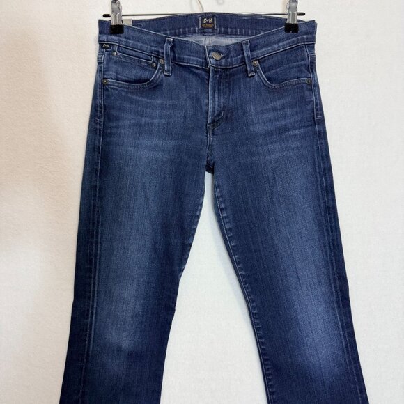 Citizens of Humanity Womens Dark Wash Bootcut Flare Jeans Sz 27 Mid Rise Stretch - Picture 5 of 16